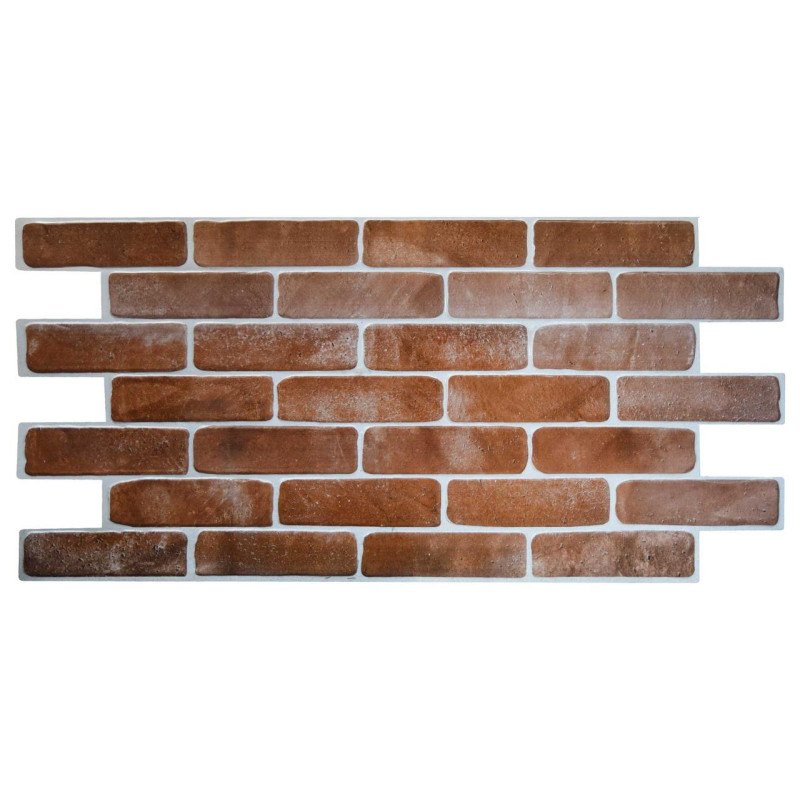 Панель ПВХ Grace Цегла старий коричневий