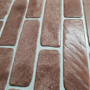 Панель ПВХ Grace Цегла старий коричневий