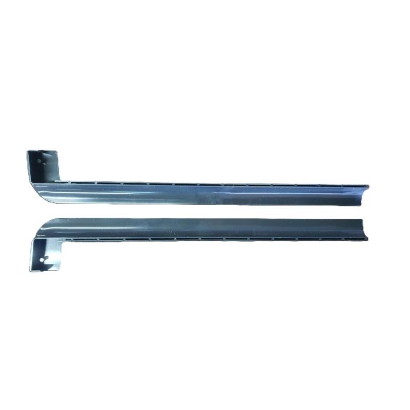 Заглушка пвх графіт до металевого відливу, довжина 280 мм