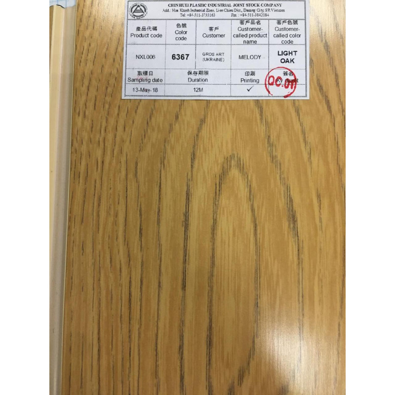 Двері гармошка Melody світлий дуб