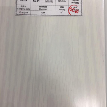 Двері гармошка Melody арктичний білий