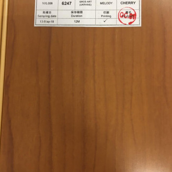 Двері гармошка Melody вишня