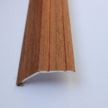 Алюмінієвий підлоговий поріг для перепаду в 12 мм, ширина 40 мм , Горіх лісовий ( АП-008)
