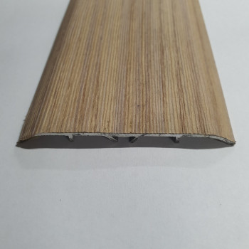 Поріг із прихованим кріпленням ширина 80 мм, Дуб Сірий (АП-017)