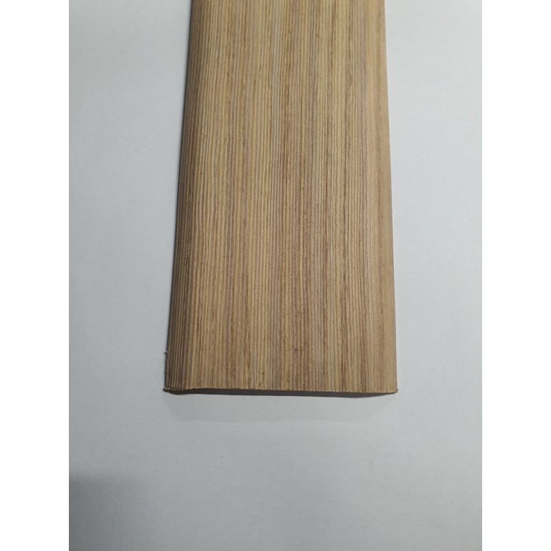 Поріг із прихованим кріпленням ширина 80 мм, Дуб Сірий (АП-017)