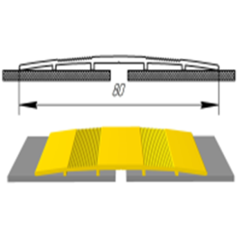 Алюмінієвий поріг АП-017