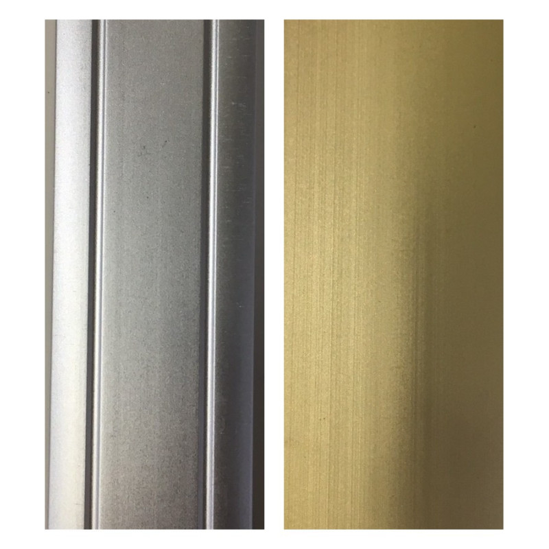 Кутовий алюмінієвий поріжок 40*20 мм довжина 2,7м