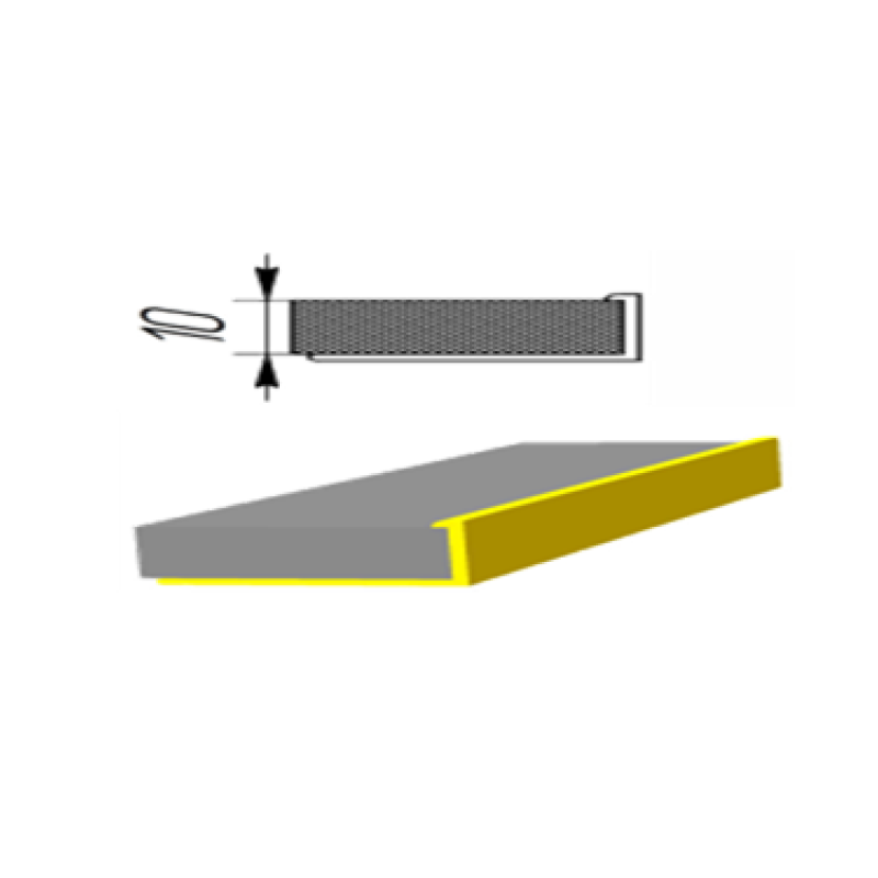 Алюмінієвий профіль для плитки 10 мм зовнішній L-подібний, Золото
