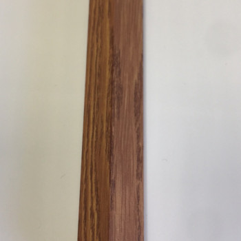 Декоративний алюмінієвий куточок 15х15 Фиам темний