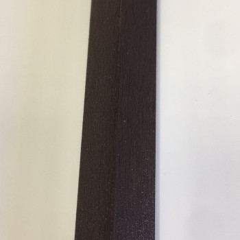 Декоративний алюмінієвий куточок 15х15 Горіх темний