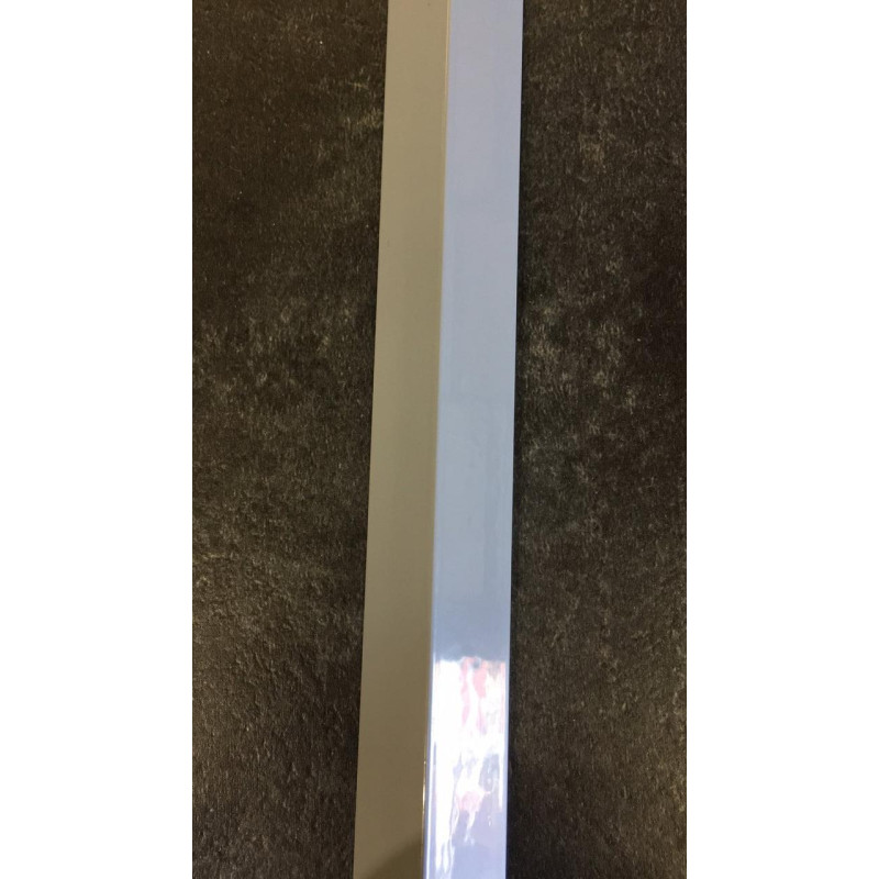 Декоративний алюмінієвий куточок 15х15 сірий