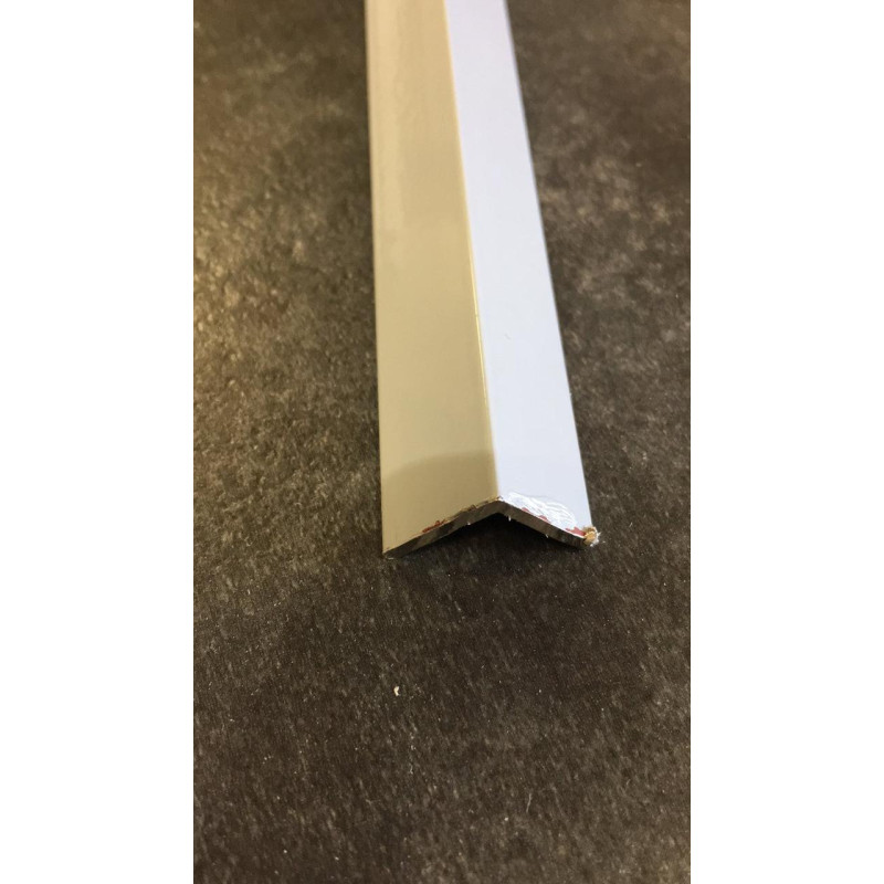 Декоративний алюмінієвий куточок 15х15 сірий