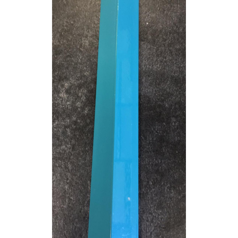 Декоративний алюмінієвий куточок 15х15 бірюзовий