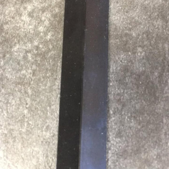 Декоративний алюмінієвий куточок 15х15 чорний