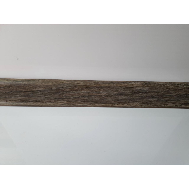 Плінтус Grun Holz ПВХ з коробом Дуб Альваре