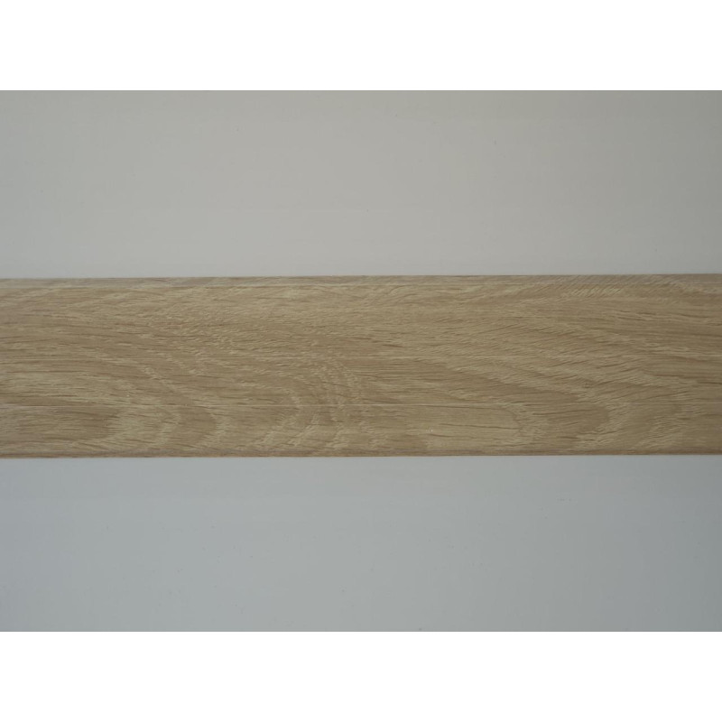 Плінтус Grun Holz ПВХ з коробом Дуб Альпійський 28107