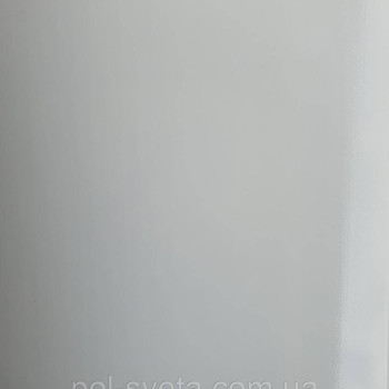 Панель пластикова Decomax А-04 Білий лак 6000х250х8 мм Пластик для обшивки стелі Стельова панель