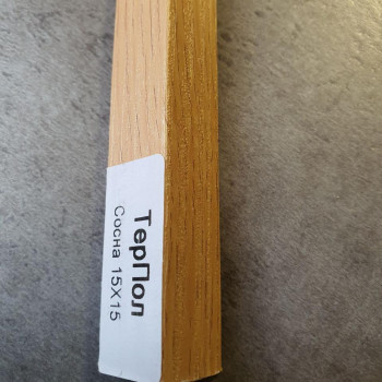 Ламінований кут Сосна 15*15 ТерПол