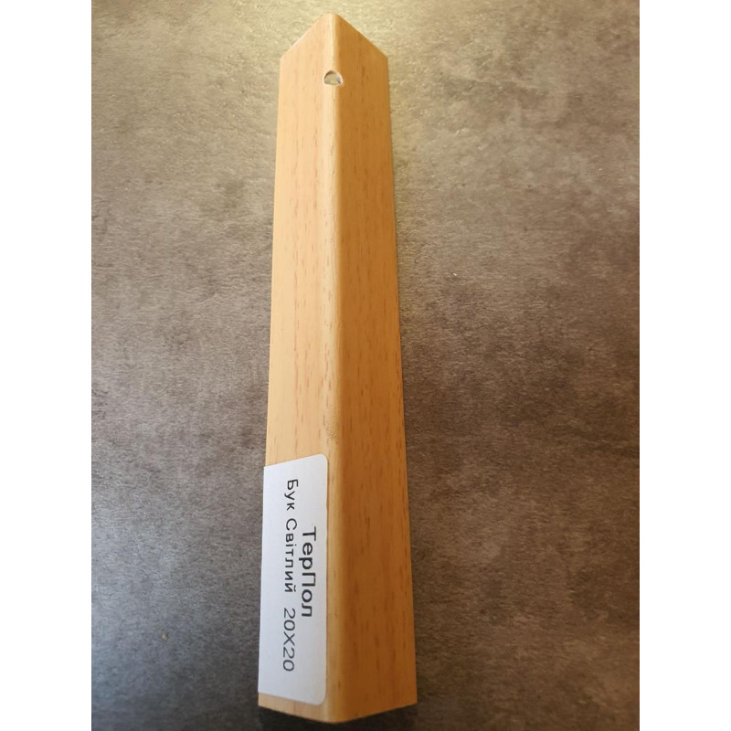 Декоративний куточок Бук Світлий 20х20 ТерПол