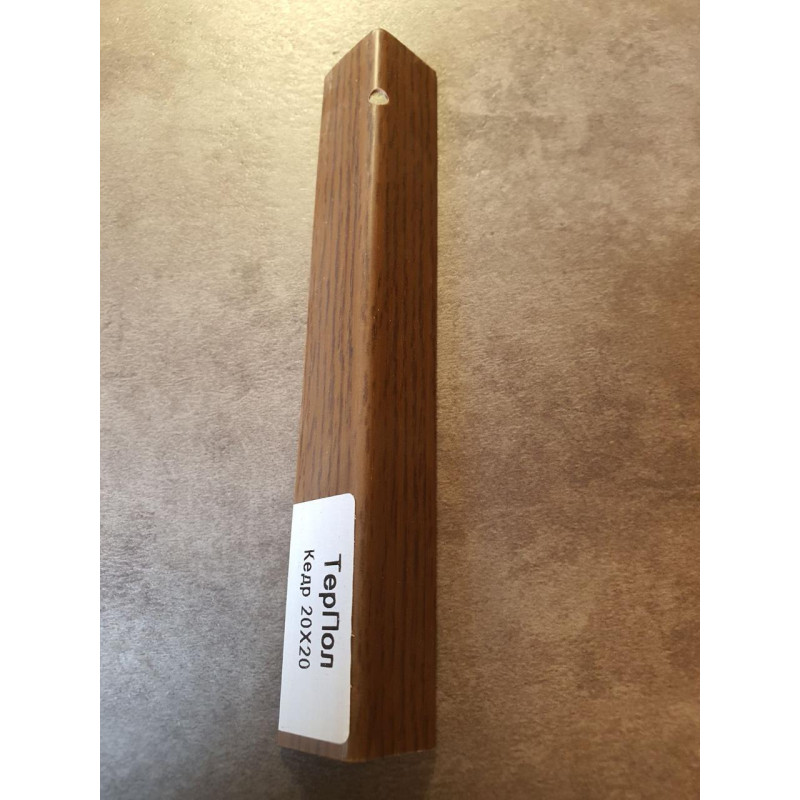 Декоративний куточок Кедр 20х20 ТерПол