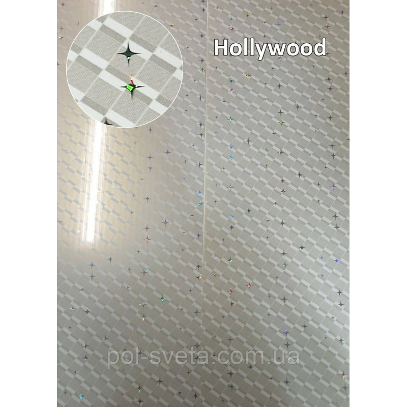 Панель пластикова Decomax Hollywood 6000х250х8 мм Декоративна панель пвх для кухні Листова панель