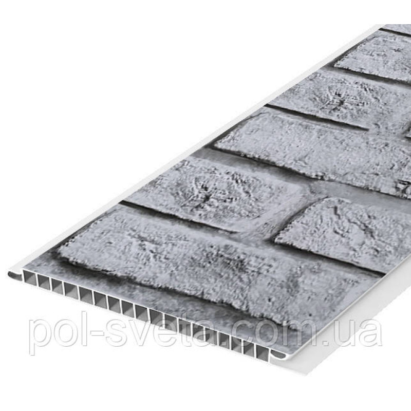 Панель пластикова Decomax Loft 6000х250х8 мм Панель пвх безшовна Пластик для оздоблення стін