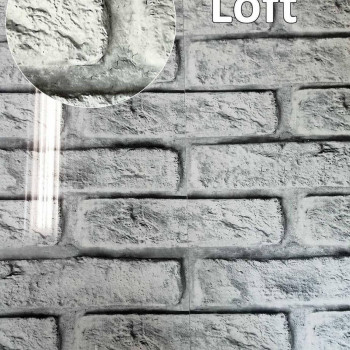 Панель пластикова Decomax Loft 6000х250х8 мм Панель пвх безшовна Пластик для оздоблення стін