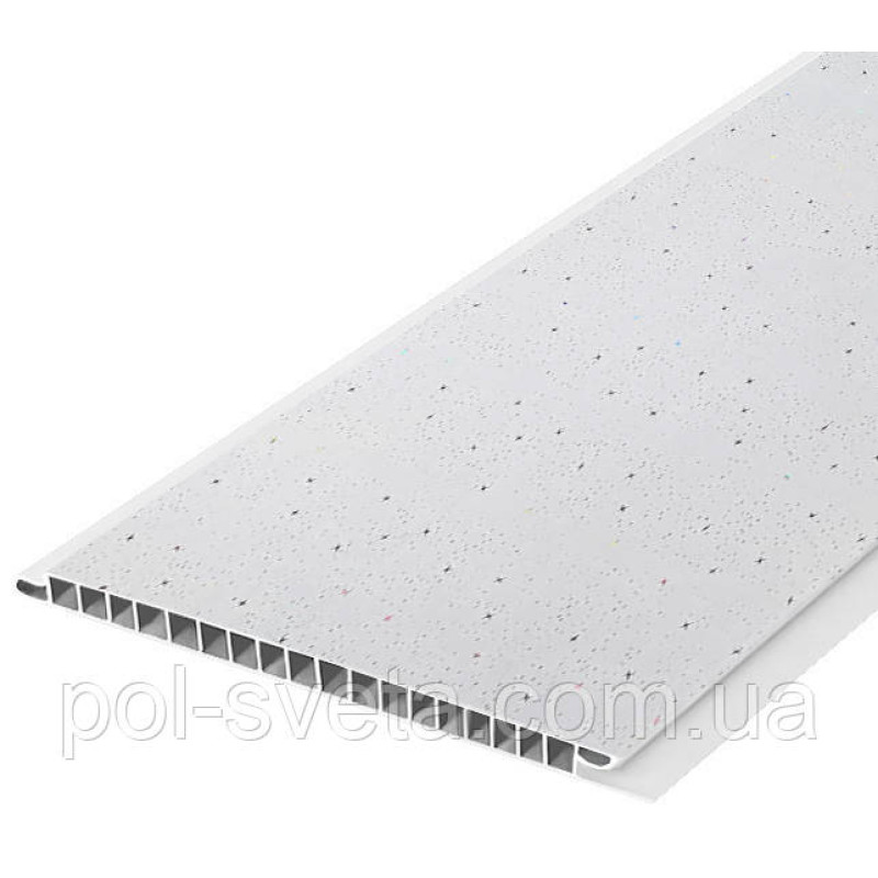 Панель пластикова Decomax Milkyway 6000х250х8 мм Пластик на стелю Стінова декоративна пластикова панель