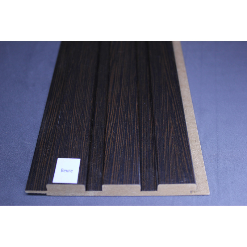 Стінові панелі МДФСупер Профіль 12117 (Венге)