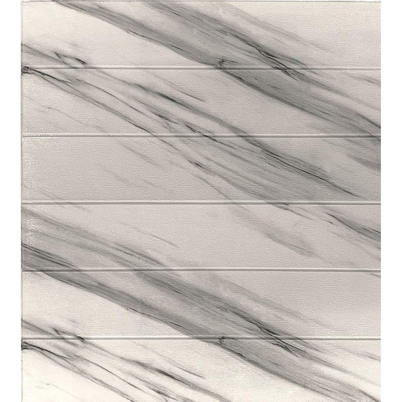 Самоклейні 3D-панелі Grace Мармур білий 700х700 мм