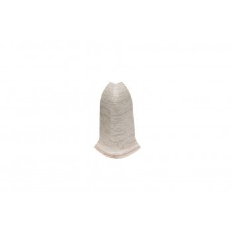 Зовнішній кут до плінтуса ПВХ Cezar