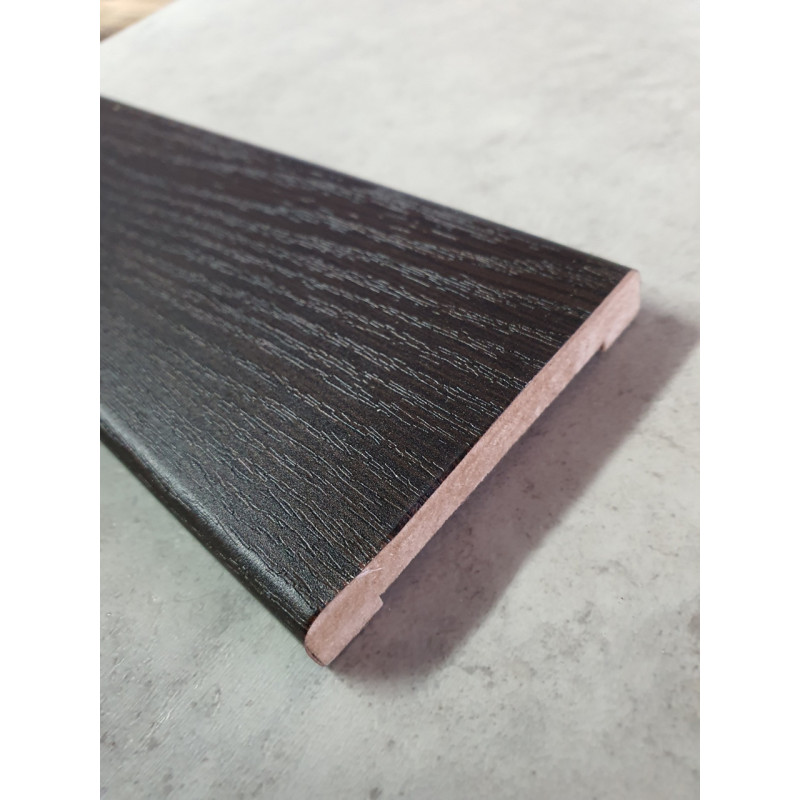 Лиштва МДФ Венге 2800*72*10мм Супер Профіль