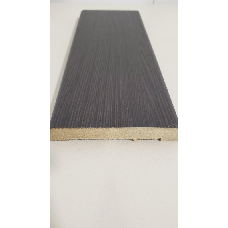 Лиштва МДФ Венге 2800*72*10мм Супер Профіль