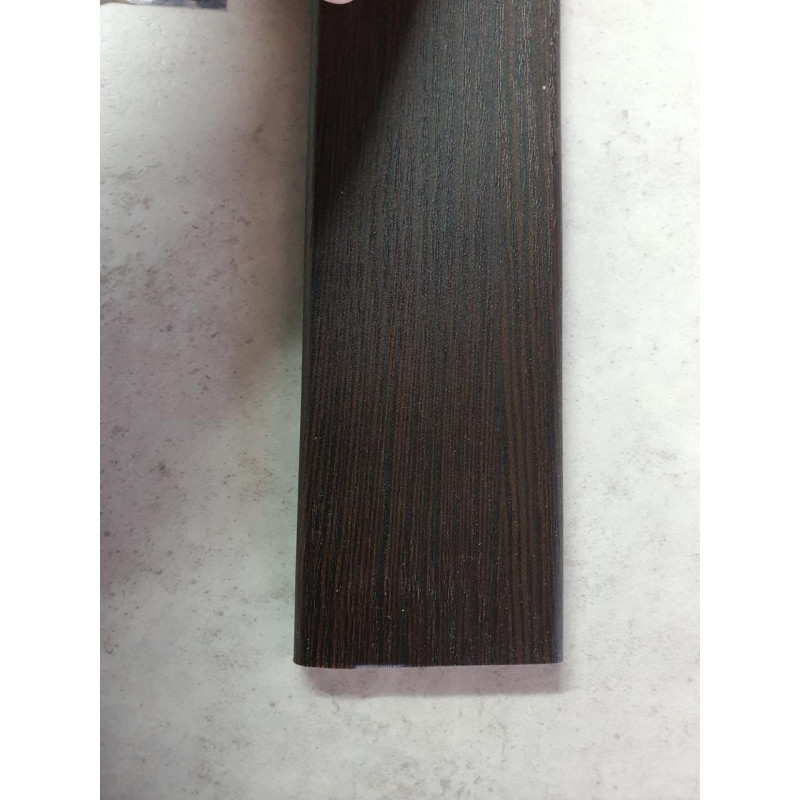 Лиштва МДФ Венге 2800*72*10мм Супер Профіль