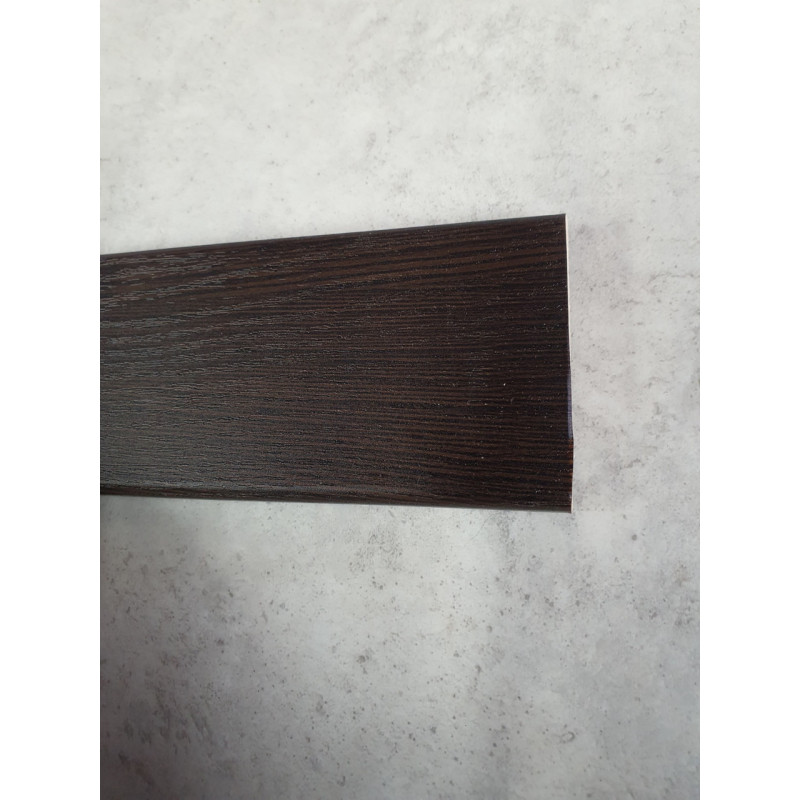 Лиштва МДФ Венге 2800*72*10мм Супер Профіль
