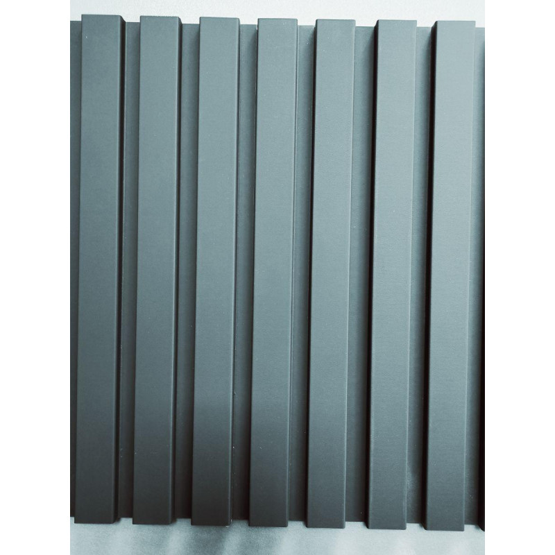 Стінові рейкові панелі Супер Профіль 12117 ( Титан Гофті)