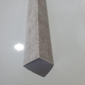 Кут ламінований 25*25  Сонгал сірий