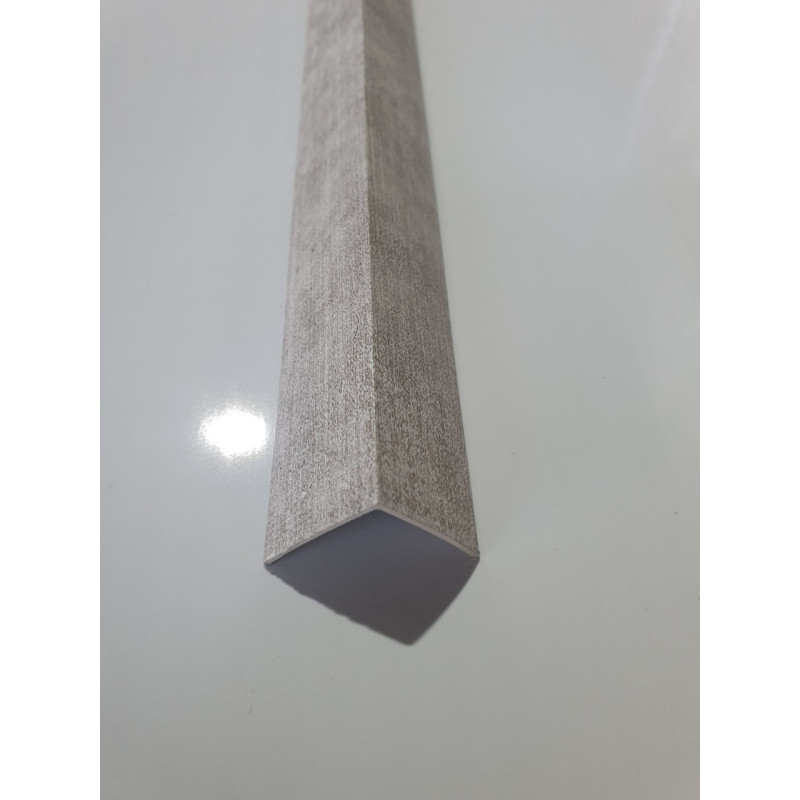 Кут ламінований 25*25  Сонгал сірий