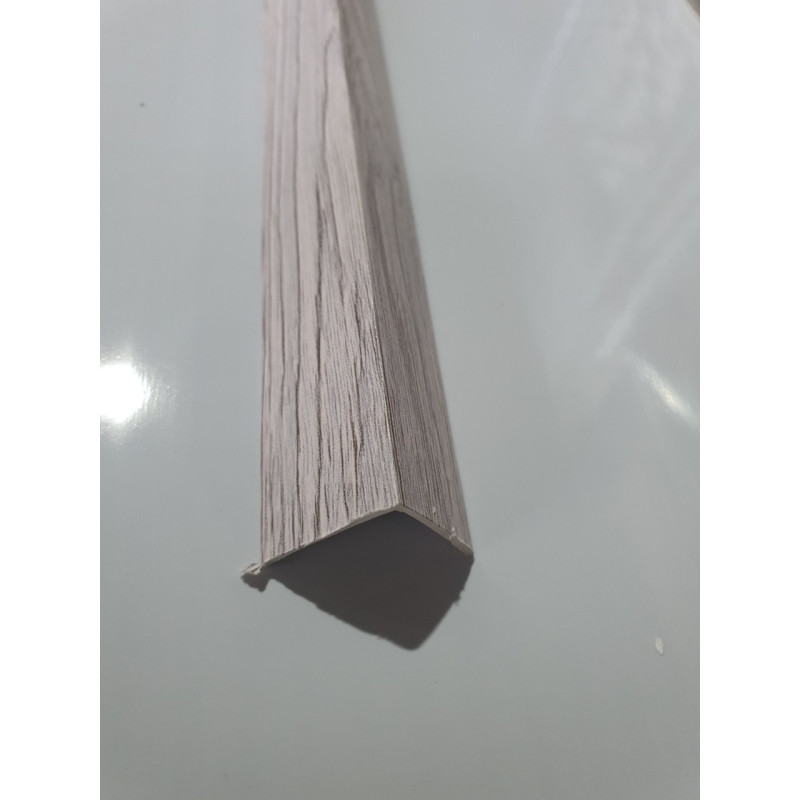 Кут ламінований 25*25 Дуб Портофіно білий