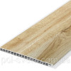 Панель пластикова Decomax Дуб пілсен 2700х250х6 мм Оздоблювальний пластик для стін Панелі із пластику для стін
