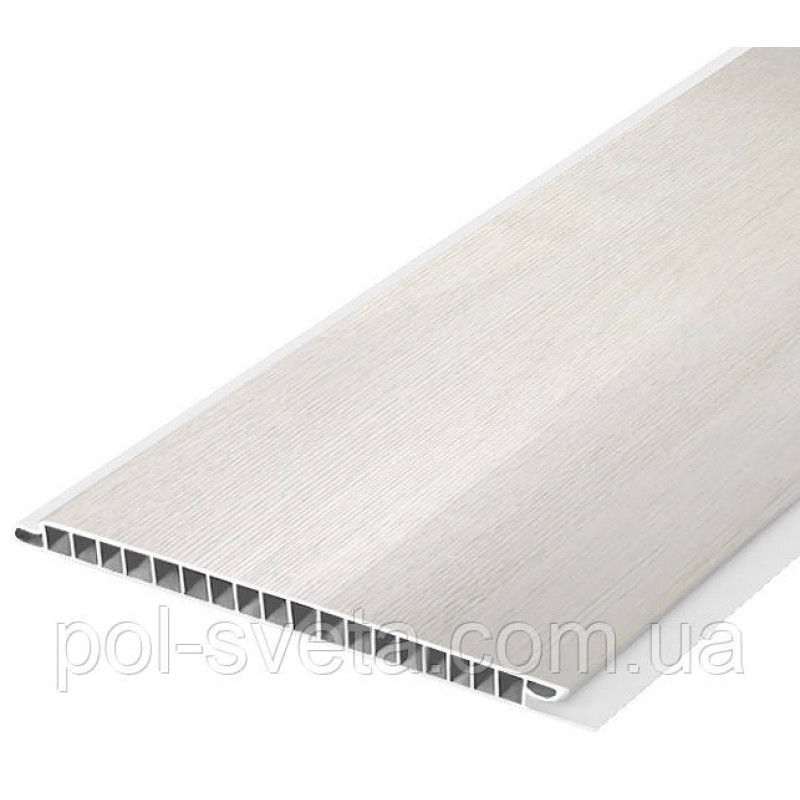 Панель пластикова Decomax Дуб каліфорнійський 2700х250х6мм Вагонка пластикова Панелі на стіну пластикові