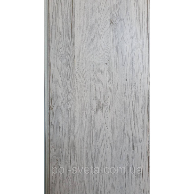 Панель пластикова Decomax Дуб портофіно білий 2700х250х6 мм Пластикові панелі для стін під дерево