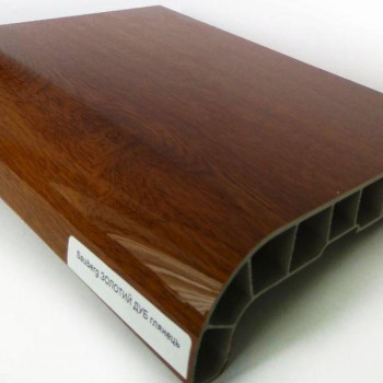 Підвіконня Sauberg Золотий дуб глянець (150, 200, 250, 300, 350, 400, 450, 500, 600 мм)