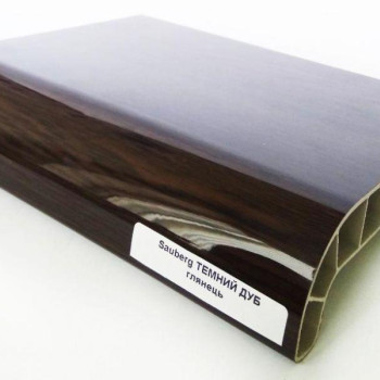 Підошва Sauberg Темний дуб глянець (150, 200, 250, 300, 350, 400, 450, 500, 600 мм) 500