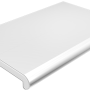 Підвіконник Plastolit Білий глянсовий, матовий  200