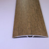 Напівкруглий підлоговий поріг з прихованим кріпленням шириною 60 мм, Дуб Мокко (АП-014)