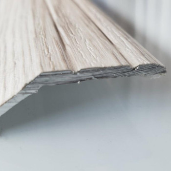 Алюмінієвий підлоговий поріг для перепаду 10 мм, ширина 40 мм, Дуб Глазго (АП-008) 1800