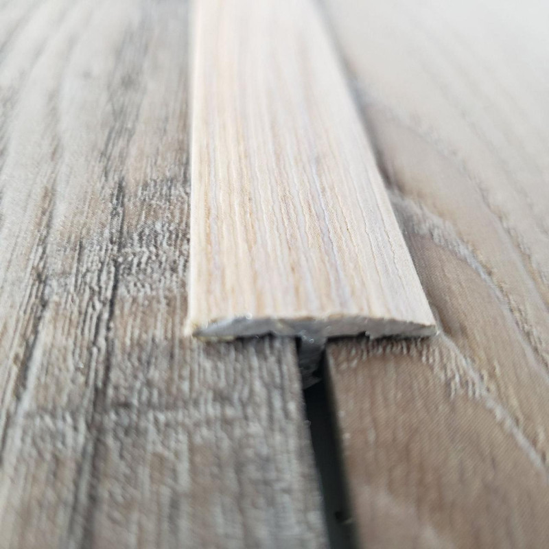 Профіль з'єднувальний Т-подібної форми, ширина 18 мм довжина 2,7 м, Дуб сірий