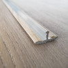 Профіль з'єднувальний Т-подібної форми, ширина 18 мм довжина 2,7 м, Дуб сірий