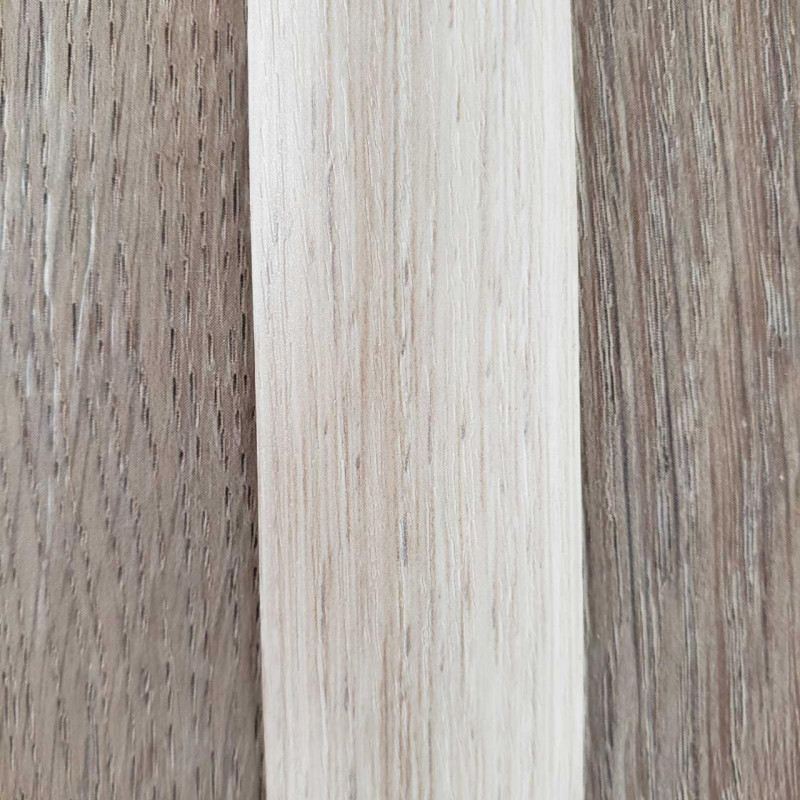 Підлоговий алюмінієвий поріг з прихованим кріпленням шириною 28 мм, Ясен (АП-016)